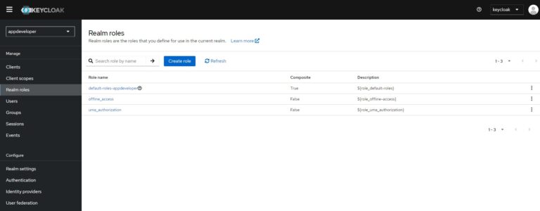 Role based access control with Keycloak - Learnitweb